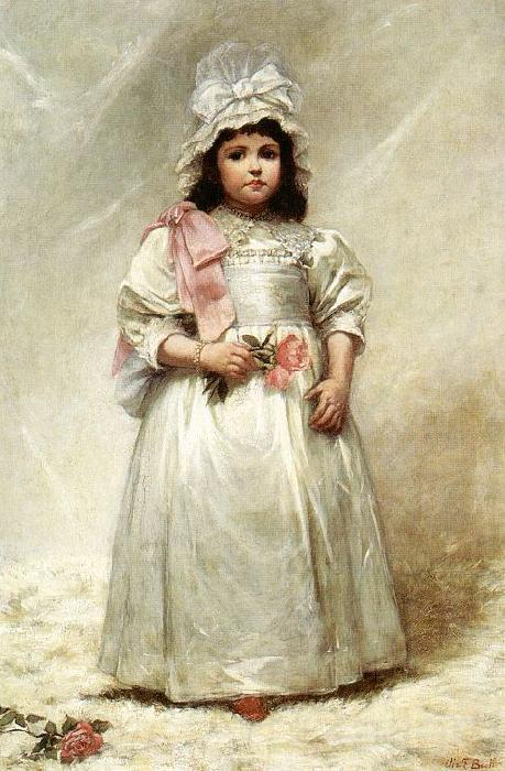 Elizabeth Lyman Boott Duveneck Little Lady Blanche Germany oil painting art